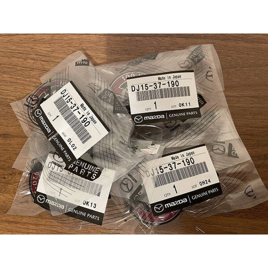 DJ15-37-190 ×4 Mazda Genuine MX-5 MIATA 100th Anniversary Wheel Center Cap Set