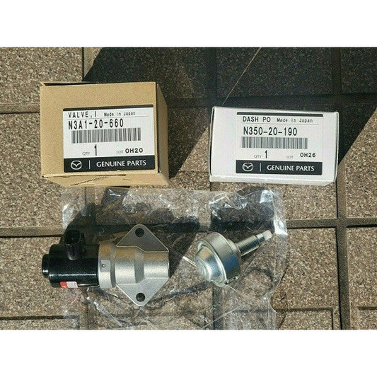 Mazda 1993-1995 RX-7 FD3S Genuine Bypass Control Valve & Throttle Stop Dash Pot