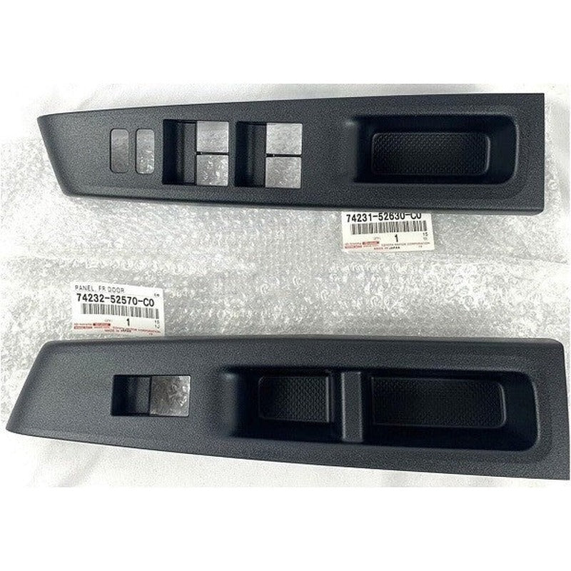 Genuine Toyota 2010-2014 Vitz RHD Front Armrest Upper Panel RH & LH Set OEM