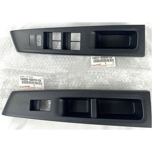 Genuine Toyota 2010-2014 Vitz RHD Front Armrest Upper Panel RH & LH Set OEM