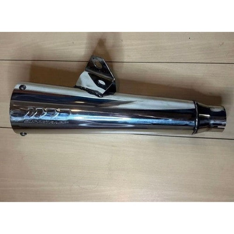 [USED] SuperTrapp Stainless Steel Megaphone Muffler Mirror Polished 375mm