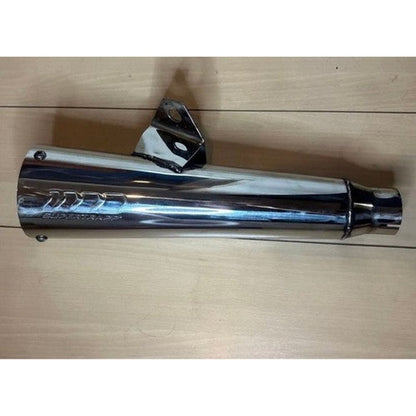 [USED] SuperTrapp Stainless Steel Megaphone Muffler Mirror Polished 375mm