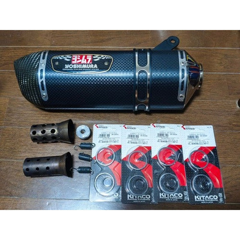 [USED] Yoshimura R-77S Suzuki Gixxer 250 Slip-On Muffler Metal Magic