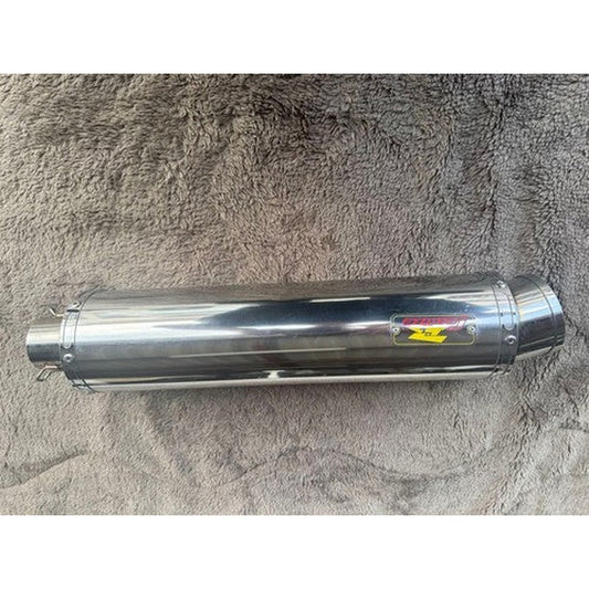 [USED] REALIZE Stainless Slip-On Muffler Silencer 50.6mm Pipe