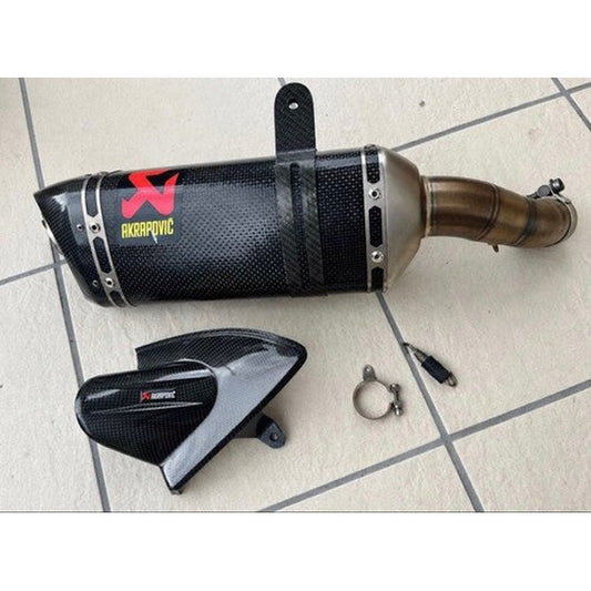 [USED] Akrapovic Slip-On Muffler Yamaha YZF-R25 MT25 YZF-R3 MT03 Carbon