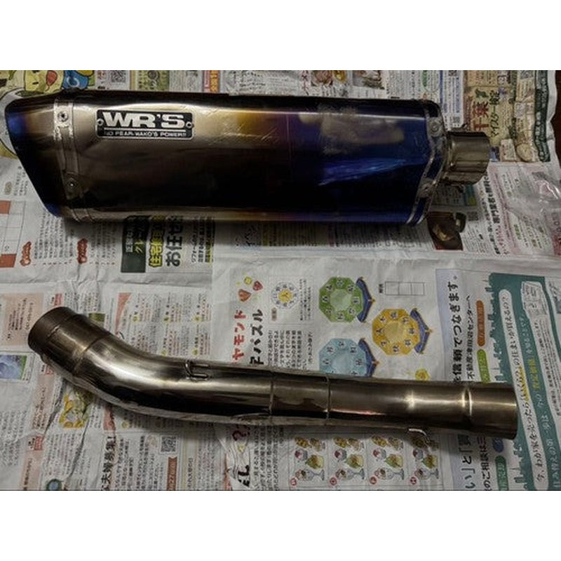 [USED] WR'S Yamaha YZF-R25 MT-25 Slip-On Muffler Titanium JMCA Certified