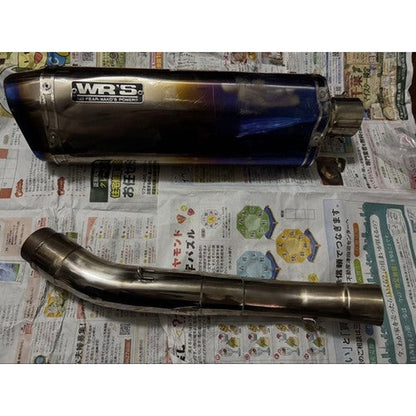 [USED] WR'S Yamaha YZF-R25 MT-25 Slip-On Muffler Titanium JMCA Certified