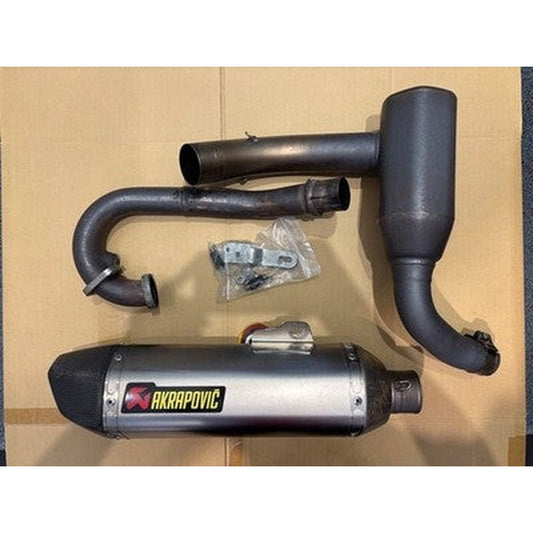 [USED] Akrapovic KTM 390 Duke 2019 Slip-On Muffler Exhaust System