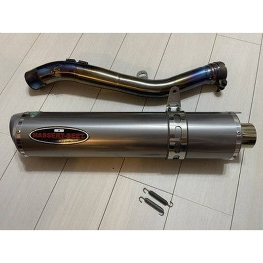 [USED] BEET New NASRERT-R Kawasaki 1400GTR Titanium Slip-On Muffler JMCA