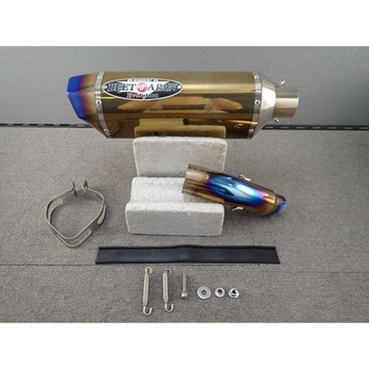 [USED] BEET Kawasaki ZX-6R 13-23 Titanium Slip-On Muffler JMCA
