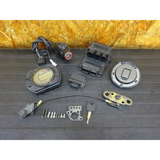 [USED] Kawasaki ZX-10R ZXT00C-005 C-Type '04 Ignition Key Set ECU Speedometer