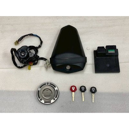 [USED] Yamaha YZF-R1 2CR 2015+ OEM Key ECU Tank Cap Set