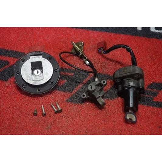 [USED] Yamaha XJR1200 4KG-022 Ignition Key Set Main Key Tank Seat Lock