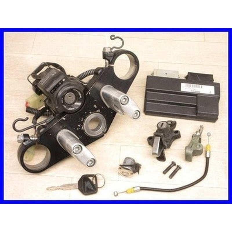 [USED] Honda CB1300SB SC54 Ignition Key Set Top Bridge Hiss ECU