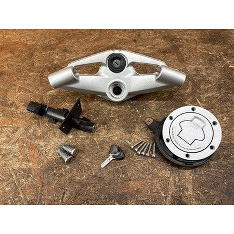 [USED] BMW K1200R Sport Ignition Key Set Top Bridge Cylinder Tank Cap