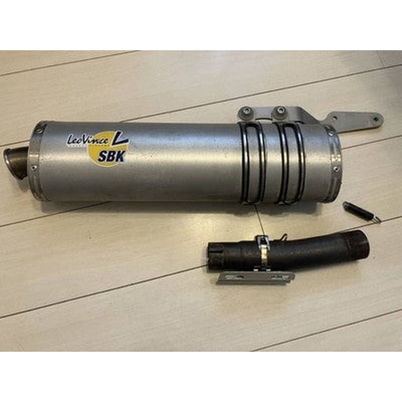 [USED] LeoVince Aluminum Slip-On Silencer Honda Africa Twin XRV750