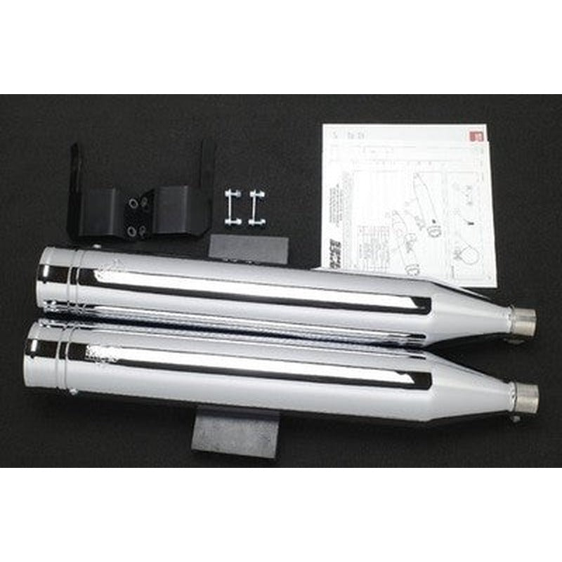 [USED] Vance & Hines Over Sized 450 Destroyer Slip-On Muffler Harley-Davidson FLHX FLHT