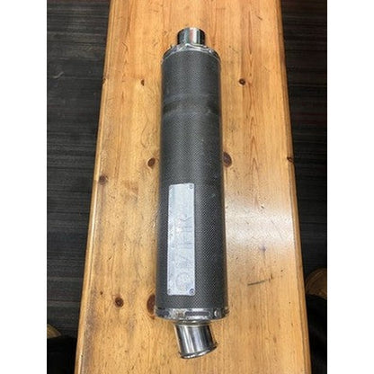 [USED] Overracing Carbon Silencer 60.5mm Diameter Motorcycle Exhaust