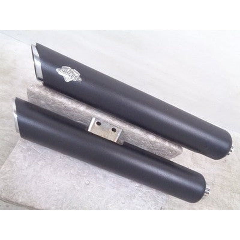 [USED] Vance & Hines Twin Slash Slip-On Muffler Harley M8 Softail 2018-2023