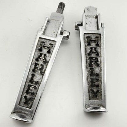 [USED] Vintage Harley-Davidson Chopper Highway Pegs Footpegs Logo