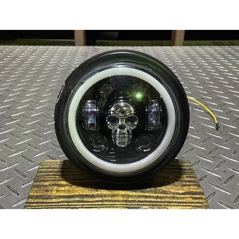 [USED] Harley-Davidson Headlight 160mm Φ HID LED Ring Custom