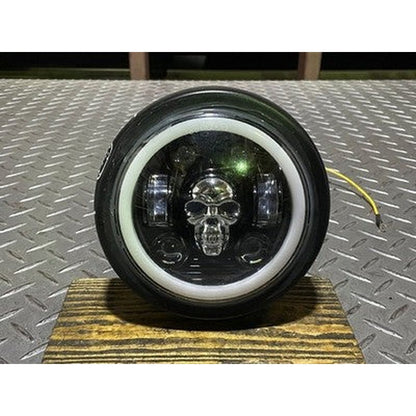 [USED] Harley-Davidson Headlight 160mm Φ HID LED Ring Custom