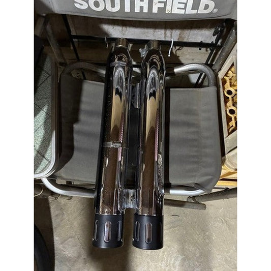 [USED] Harley-Davidson Screamin Eagle Slip-On Muffler Chrome Dyna Pair