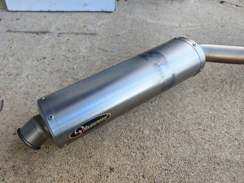 Akrapovic Titanium Slip-On Exhaust Muffler for Honda CBR1000RR Fireblade SC57
