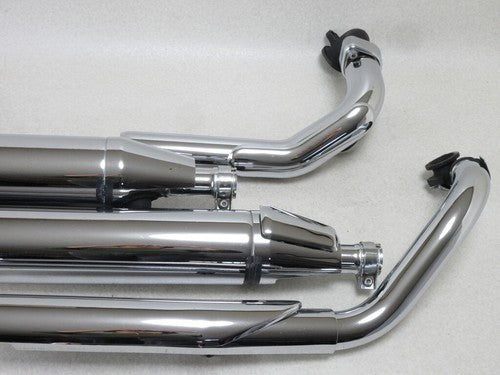 Yamaha Dragstar 1100 OEM Full Exhaust System Muffler Silencer
