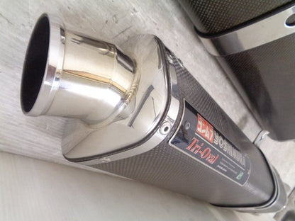 Yoshimura Tri-Oval Cyclone Suzuki GSX1300R Hayabusa GW71A 99-07 Slip-On Muffler