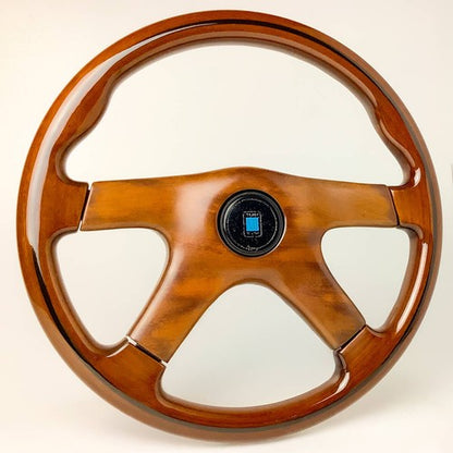 NARDI GARA4 Type 4 Wood Steering Wheel 36.5mm Rare