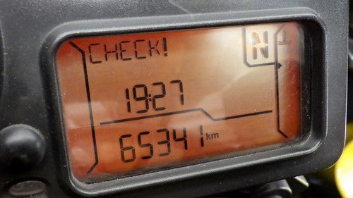 BMW R1200S Instrument Cluster ECU Main Switch
