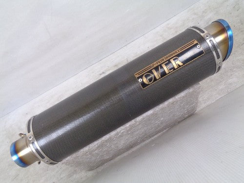 OVER GP-Performance Kawasaki ZX14R ZZR1400 Titanium Carbon Slip-On Muffler