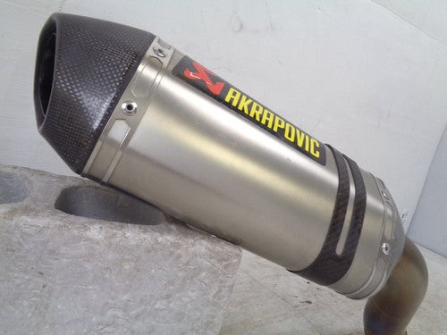 Akrapovic Hexagonal Titanium Slip-On Honda CB600F Hornet PC41