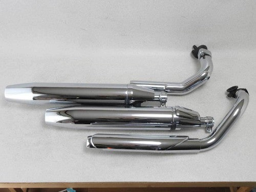 Yamaha Dragstar 1100 OEM Full Exhaust System Muffler Silencer