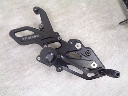 Striker Yamaha FZ1 Feather RN21J Rearset Kit 4-Position Black