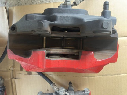 Toyota Crown Athlete ADVICS Brake Caliper Set 4pc Red GRS214 OEM