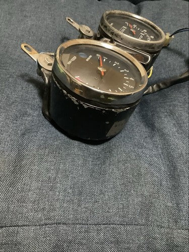 Yamaha SR500 400 Early Model Instrument Cluster Speedometer Tachometer 2H6