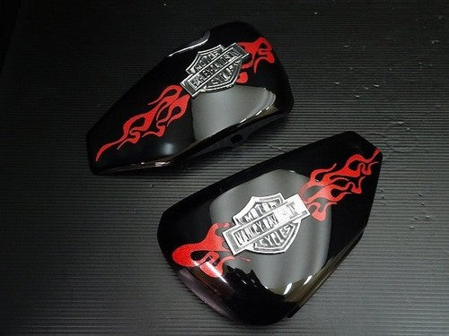 Harley-Davidson XL883L-I CR2 Side Cover Set 2010