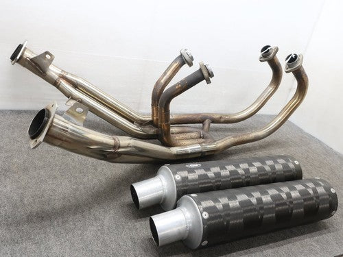 SP Takao Yamaha V-MAX 1200 2WE Full Exhaust System Stainless Steel Carbon