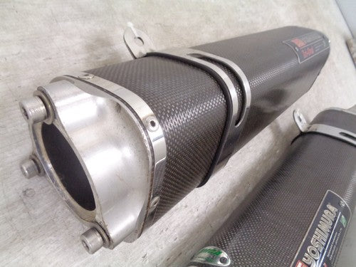 Yoshimura Tri-Oval Cyclone Suzuki GSX1300R Hayabusa GW71A 99-07 Slip-On Muffler