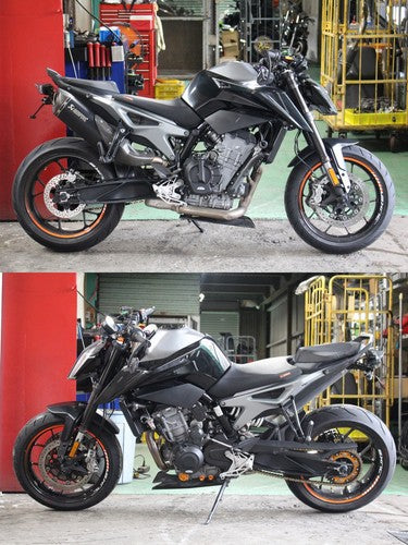 Akrapovic Slip-On Muffler KTM 790 Duke 2019