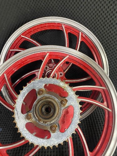 Yamaha RZ250 RZ350 Wheel Set Front Rear OEM