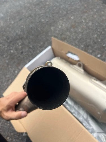 KTM EXC250F SIXDAYS 2024 OEM Slip-On Exhaust Muffler Titanium FC250
