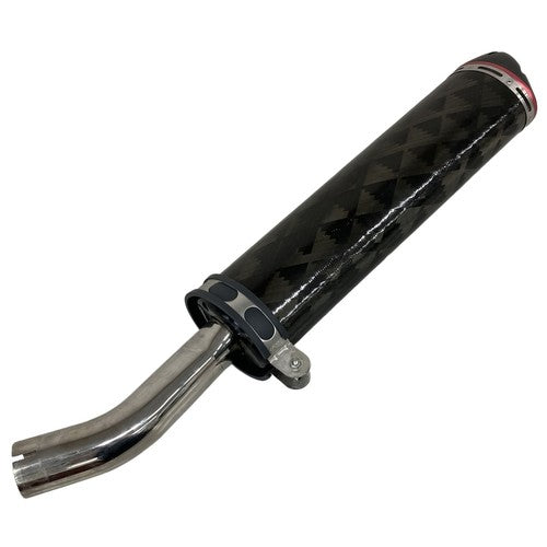 Two Brothers Racing Black Series Slip-On Carbon Muffler Kawasaki ZX-10R 2004