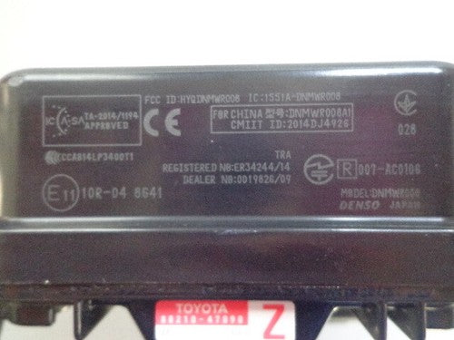 88210-47090 Toyota Prius ZVW50 Cruise Control Radar Wave Radar 60days warranty