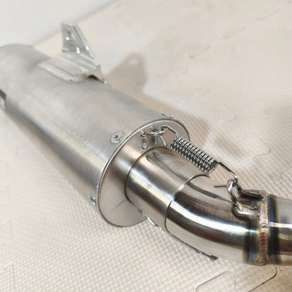 DELTA Barrel 4 Slip-On Muffler Yamaha Serow 250 XT250X Tricker