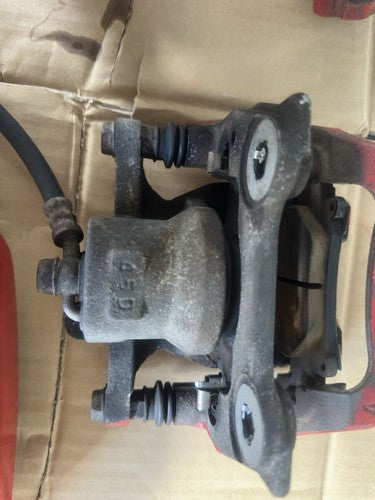 Toyota Crown Athlete ADVICS Brake Caliper Set 4pc Red GRS214 OEM