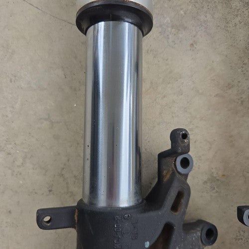 Honda CBR954RR Front Fork Suspension Left Right Set No Bend
