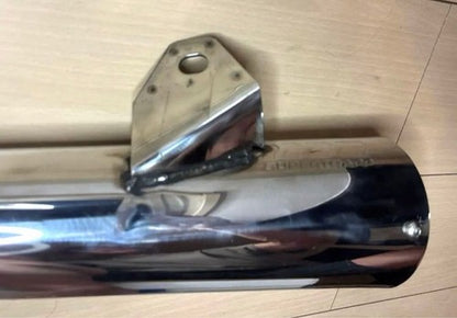 SuperTrapp Stainless Steel Megaphone Muffler Mirror Polished 375mm